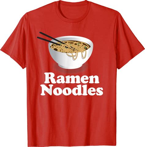 Get Your Noodle Fix with Trendy Ramen Noodle Shirts